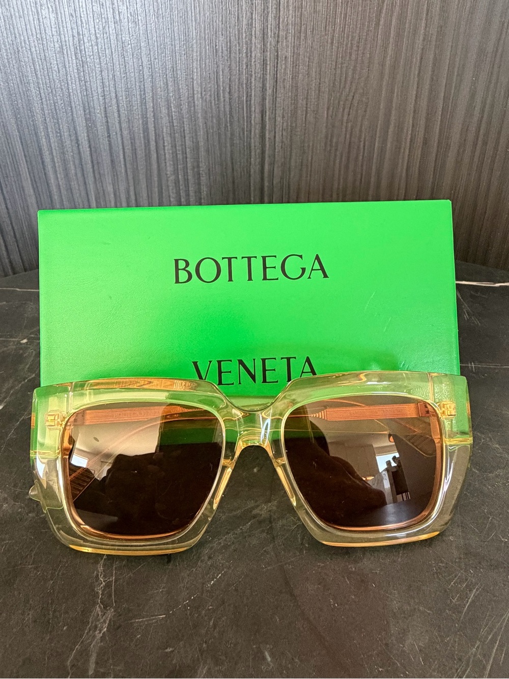Bottega Veneta Square Sunglasses